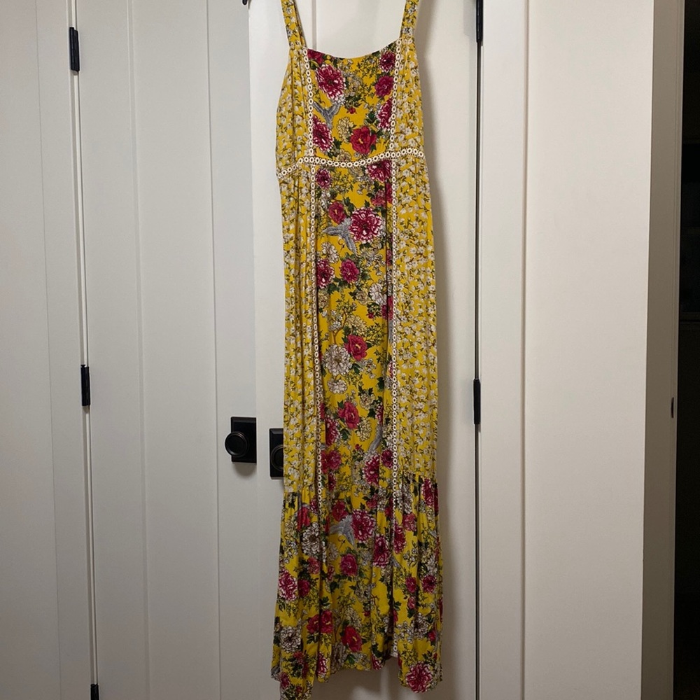 Farm Rio de Janeiro for Anthropologie | summer maxi dress 💛🌷